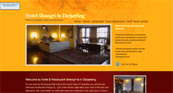 Desktop Screenshot of hotelshangriladarjeeling.com